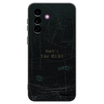 Picasee Μαύρη θήκη σιλικόνης για Samsung Galaxy A37 - DON´T TAG