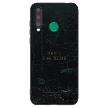 Picasee Μαύρη θήκη σιλικόνης για Honor 20 Lite - DON´T TAG
