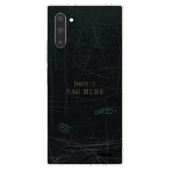 Picasee διαφανής θήκη σιλικόνης Samsung Galaxy Note 10 N970F - DON´T TAG