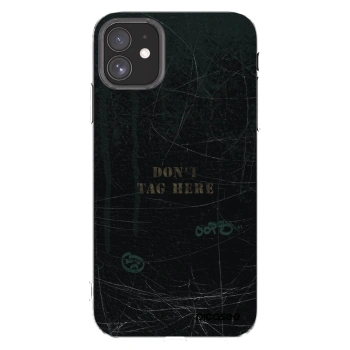 Picasee διαφανής θήκη σιλικόνης Apple iPhone 11 - DON´T TAG
