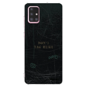 Picasee διαφανής θήκη σιλικόνης Samsung Galaxy A71 A715F - DON´T TAG