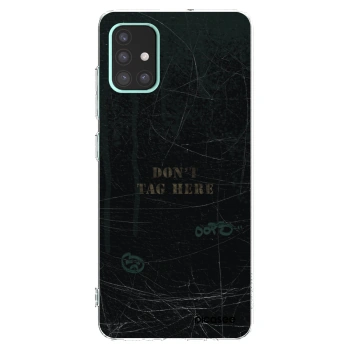Picasee διαφανής θήκη σιλικόνης Samsung Galaxy A51 A515F - DON´T TAG
