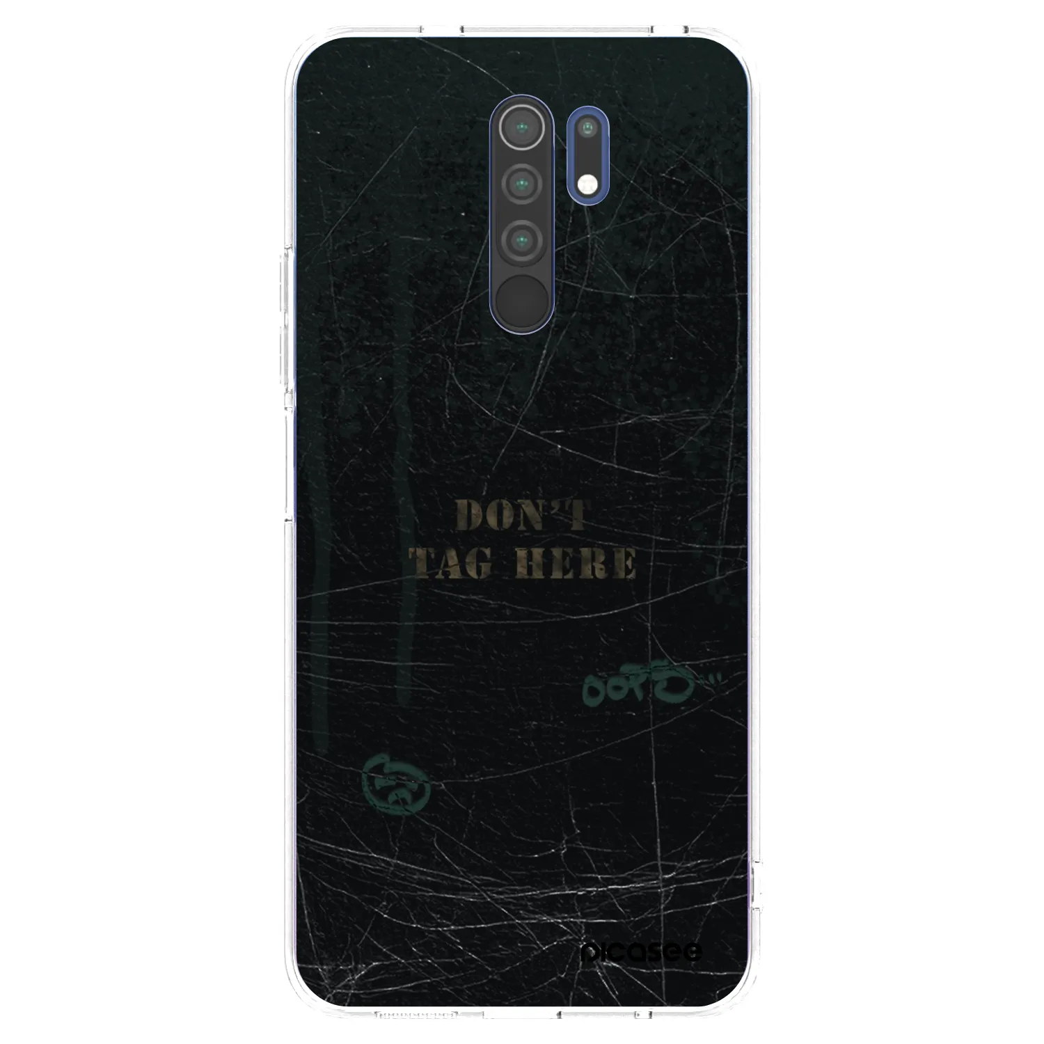 Picasee διαφανής θήκη σιλικόνης Xiaomi Redmi 9 - DON´T TAG