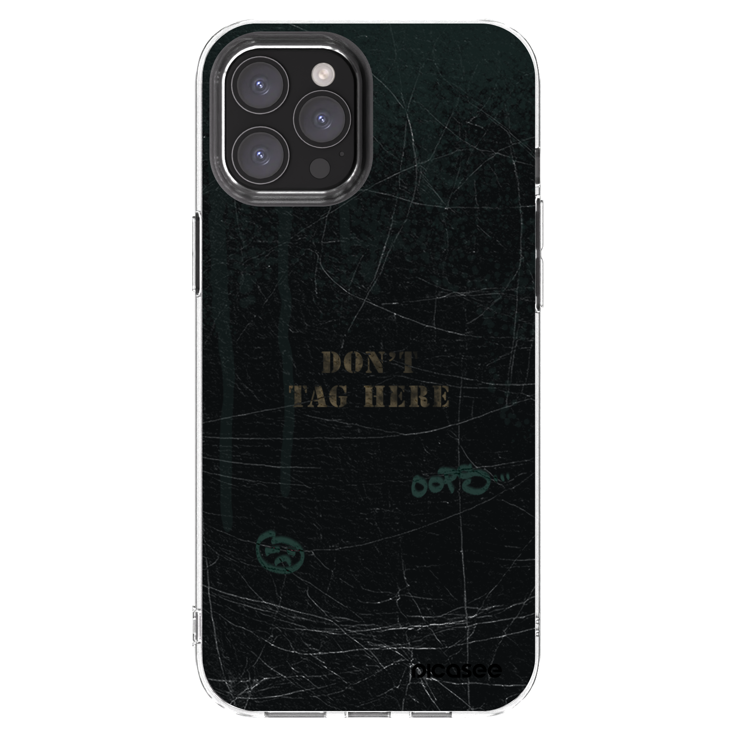 Picasee διαφανής θήκη σιλικόνης Apple iPhone 12 Pro Max - DON´T TAG