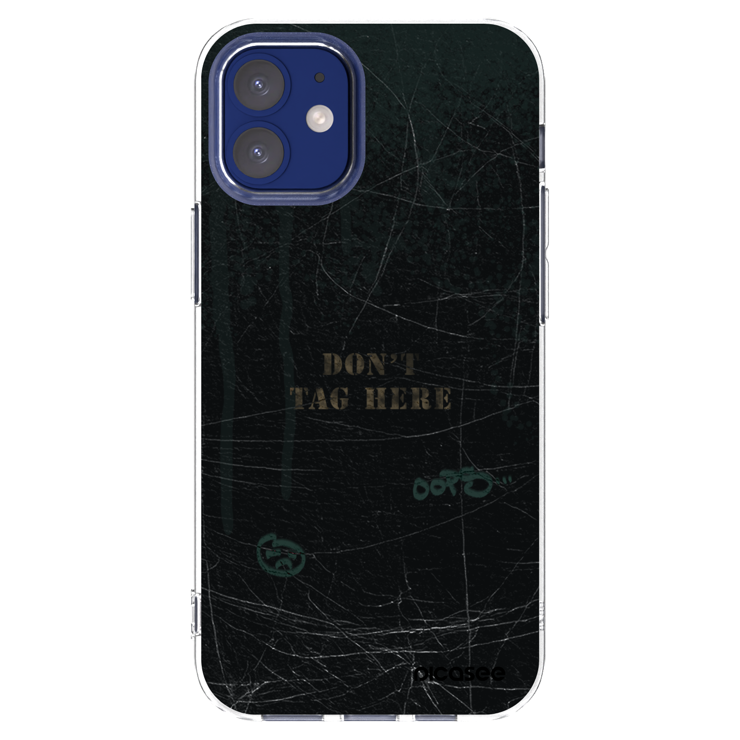 Picasee διαφανής θήκη σιλικόνης Apple iPhone 12 mini - DON´T TAG