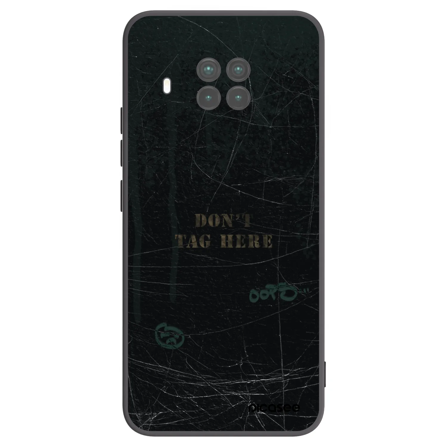 Picasee Μαύρη θήκη σιλικόνης για Xiaomi Mi 10T Lite - DON´T TAG