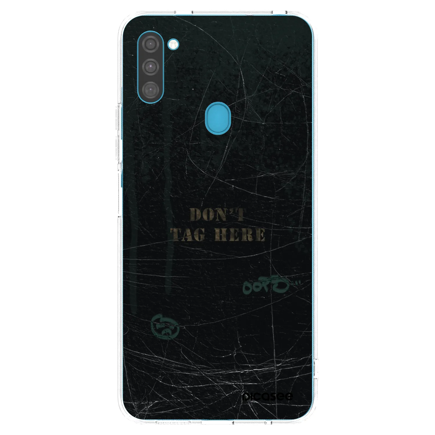 Picasee διαφανής θήκη σιλικόνης Samsung Galaxy M11 - DON´T TAG