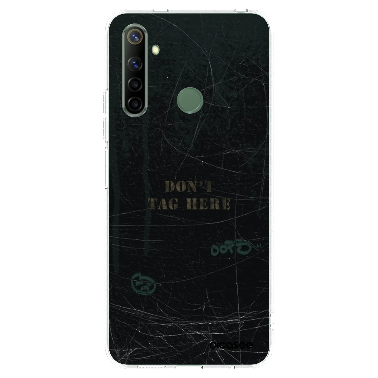 Picasee διαφανής θήκη σιλικόνης Realme 6i - DON´T TAG