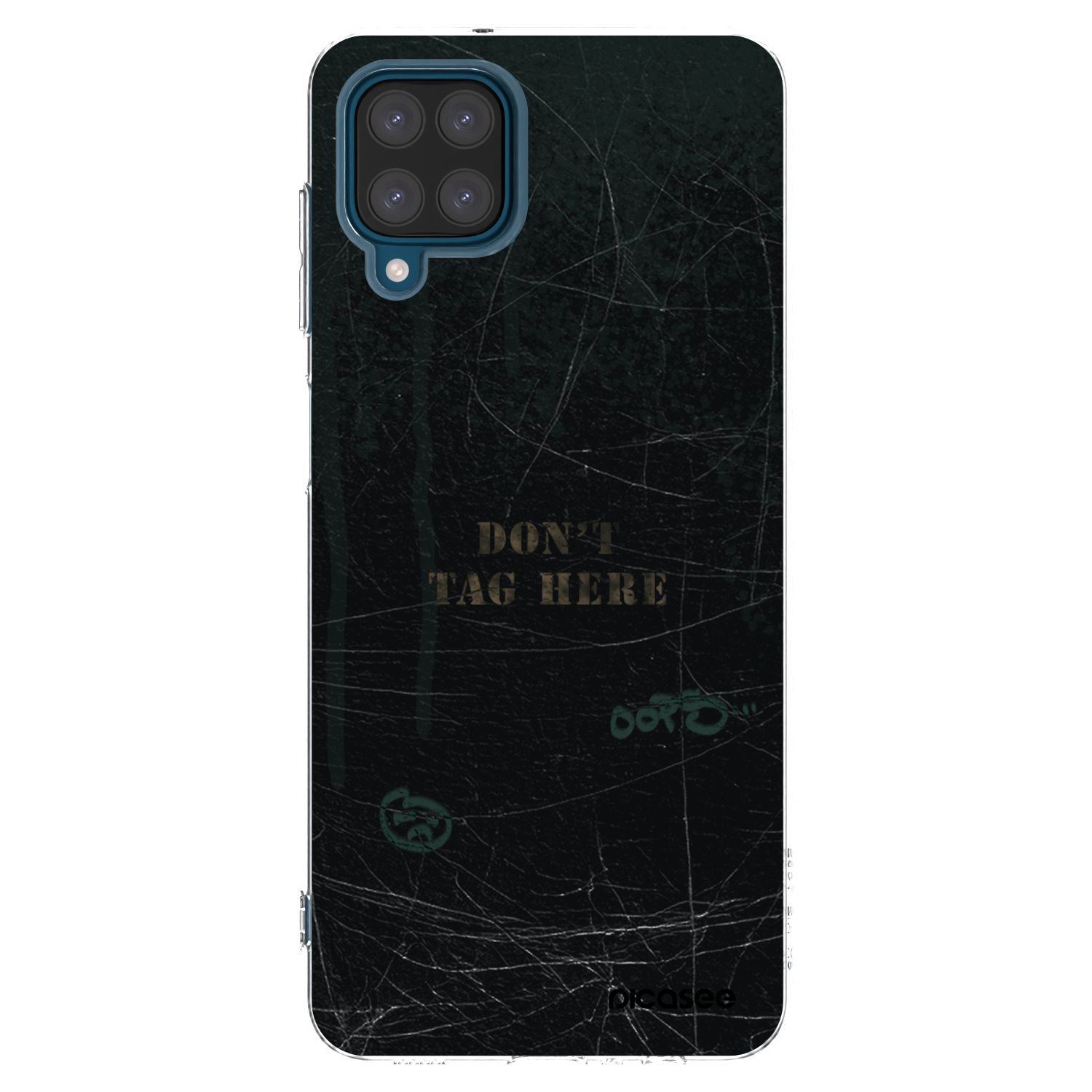 Picasee διαφανής θήκη σιλικόνης Samsung Galaxy A12 A125F - DON´T TAG