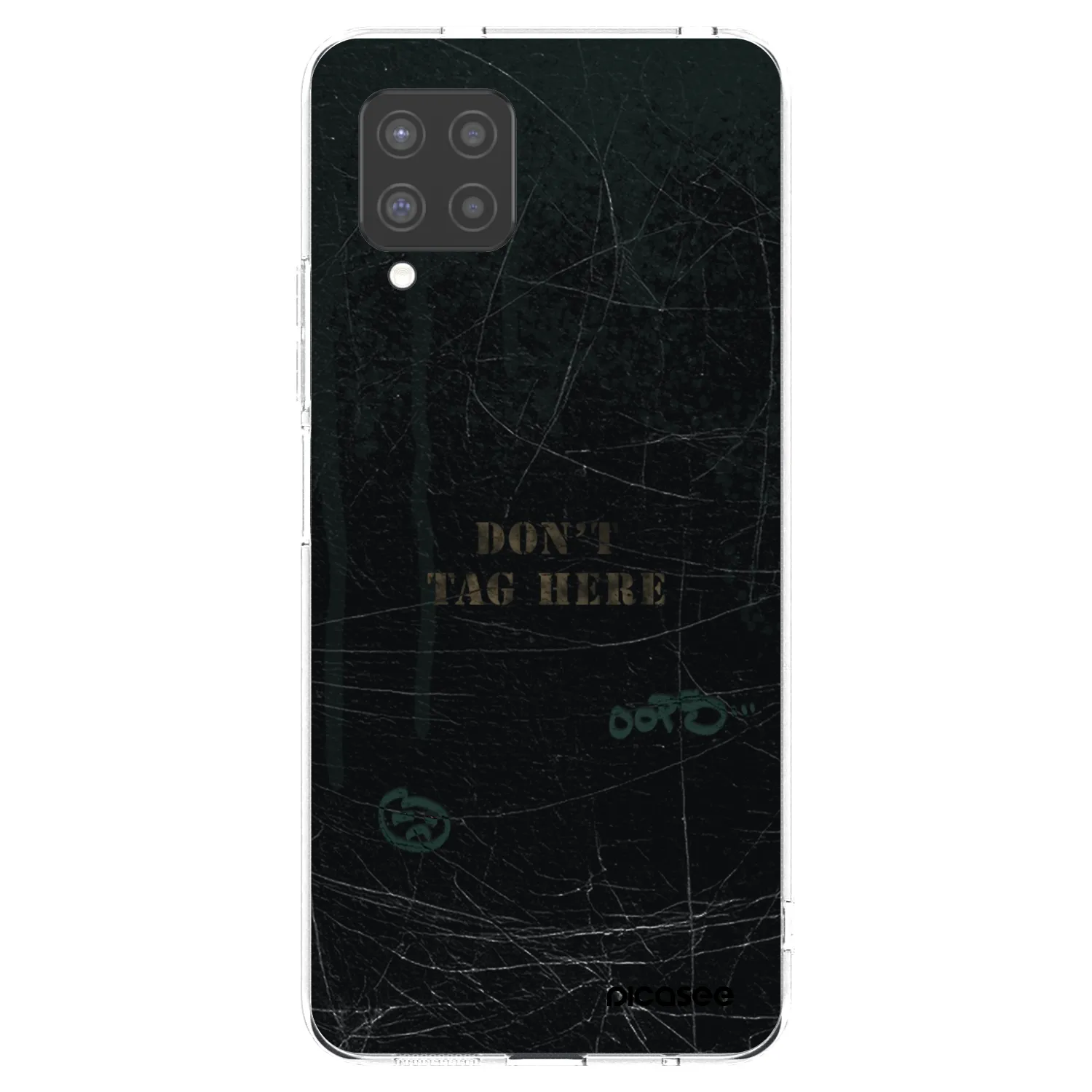 Picasee διαφανής θήκη σιλικόνης Samsung Galaxy A42 A426B - DON´T TAG