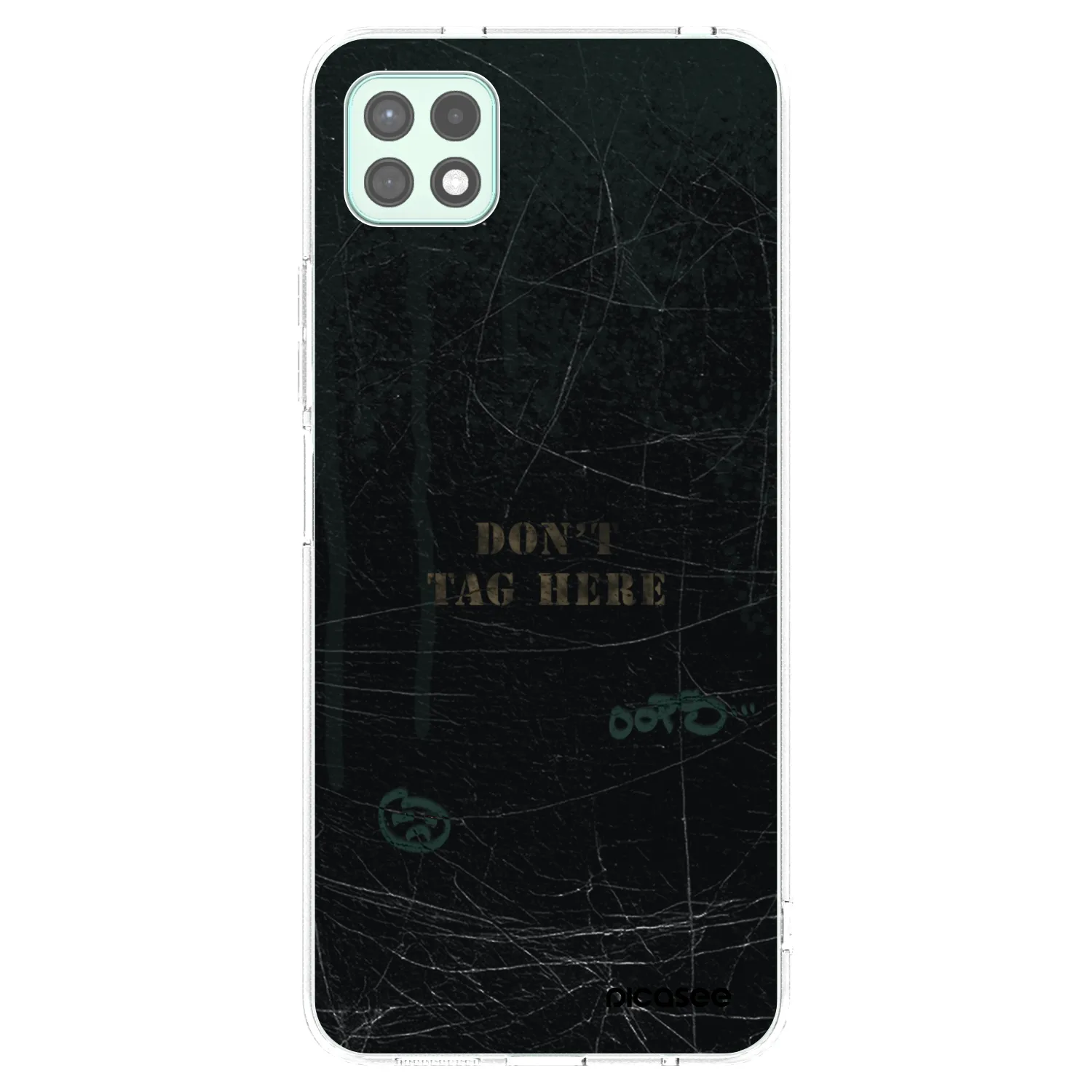 Picasee διαφανής θήκη σιλικόνης Samsung Galaxy A22 A226B 5G - DON´T TAG