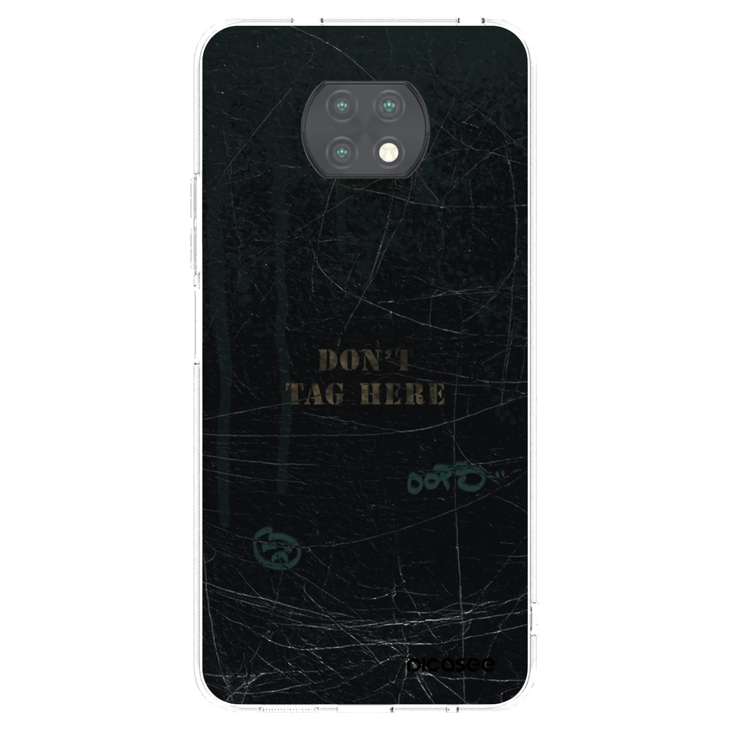 Picasee διαφανής θήκη σιλικόνης Xiaomi Redmi Note 9T - DON´T TAG