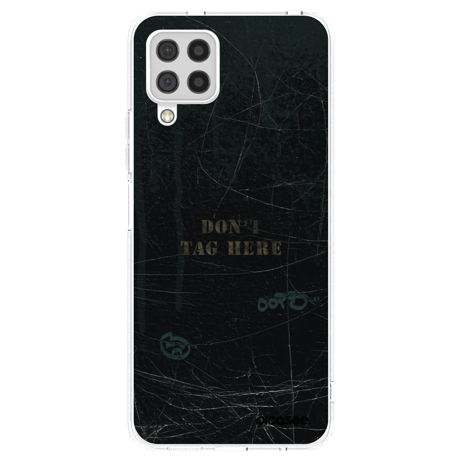 Picasee διαφανής θήκη σιλικόνης Samsung Galaxy A22 A225F 4G - DON´T TAG