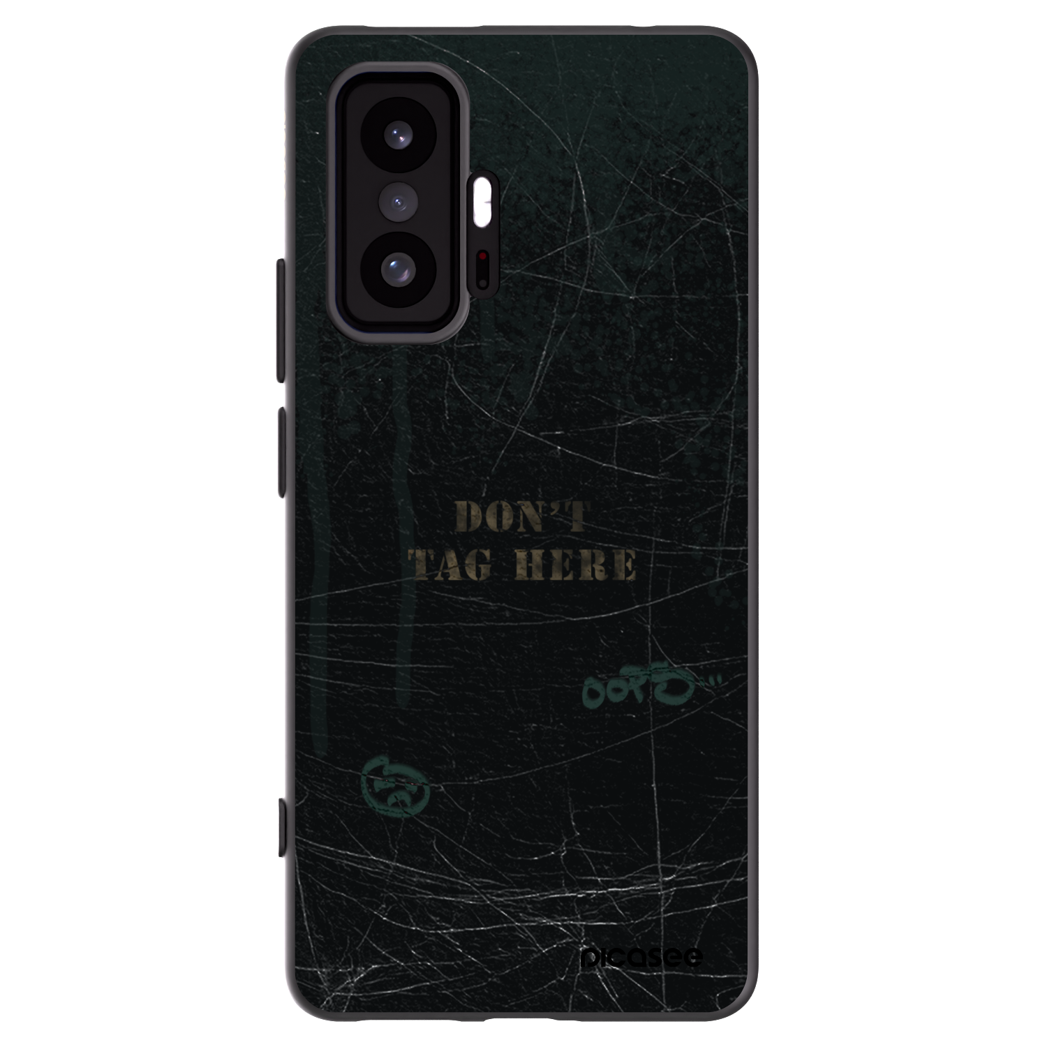 Picasee Μαύρη θήκη σιλικόνης για Xiaomi 11T - DON´T TAG