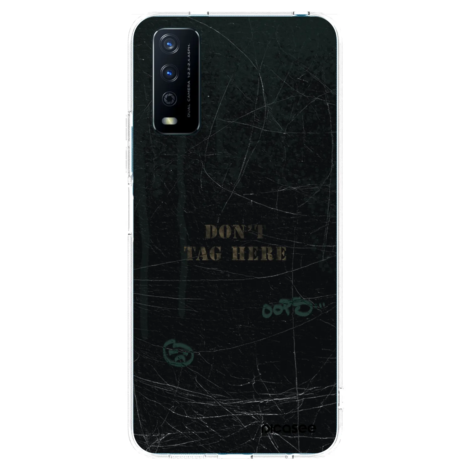Picasee διαφανής θήκη σιλικόνης Vivo Y11s - DON´T TAG