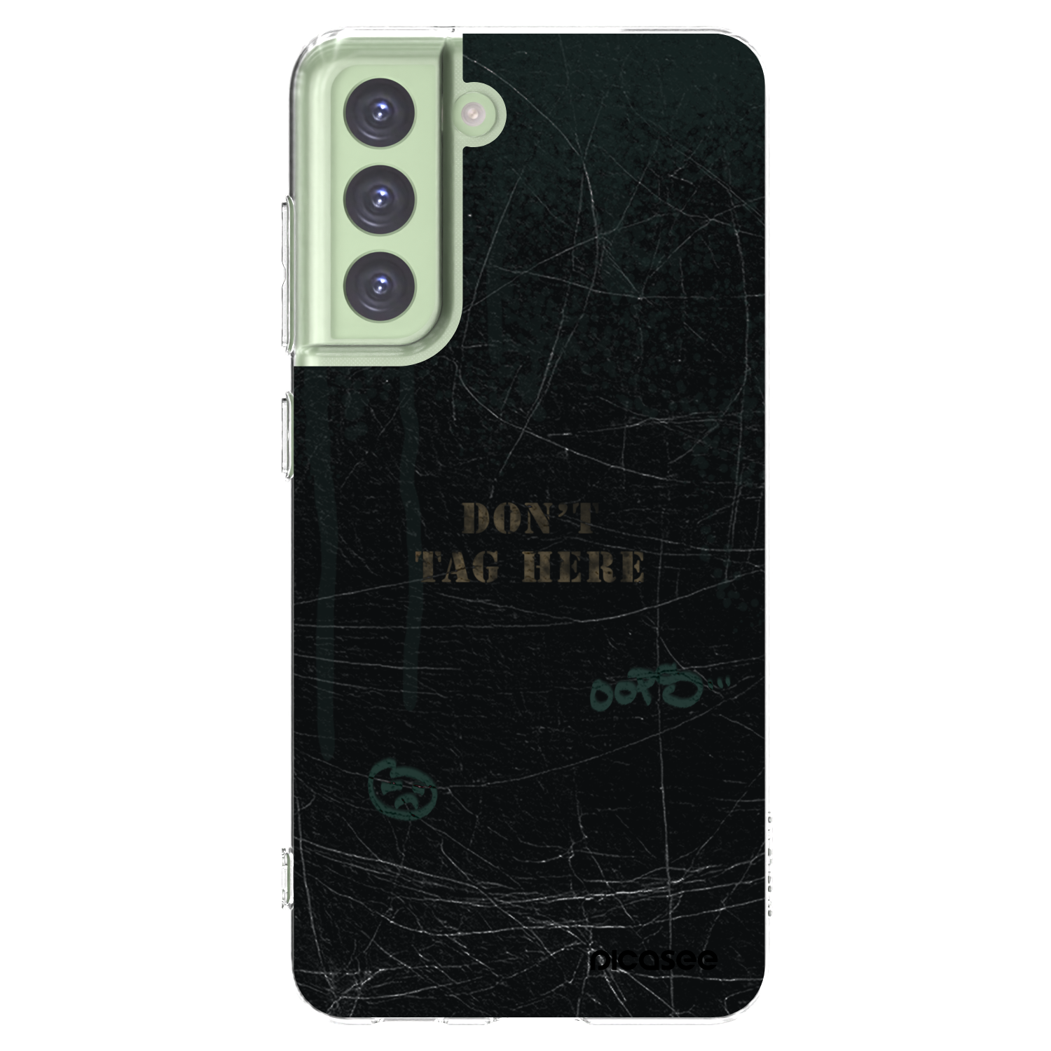 Picasee διαφανής θήκη σιλικόνης Samsung Galaxy S21 FE 5G - DON´T TAG