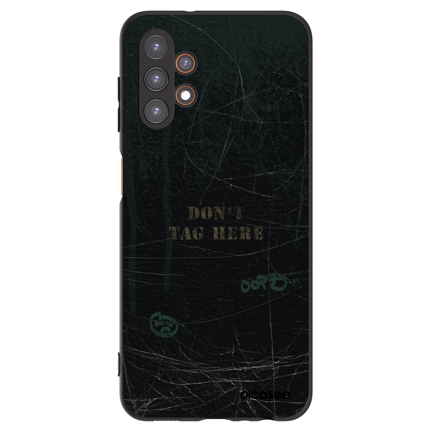 Picasee Μαύρη θήκη σιλικόνης για Samsung Galaxy A13 4G A135 - DON´T TAG
