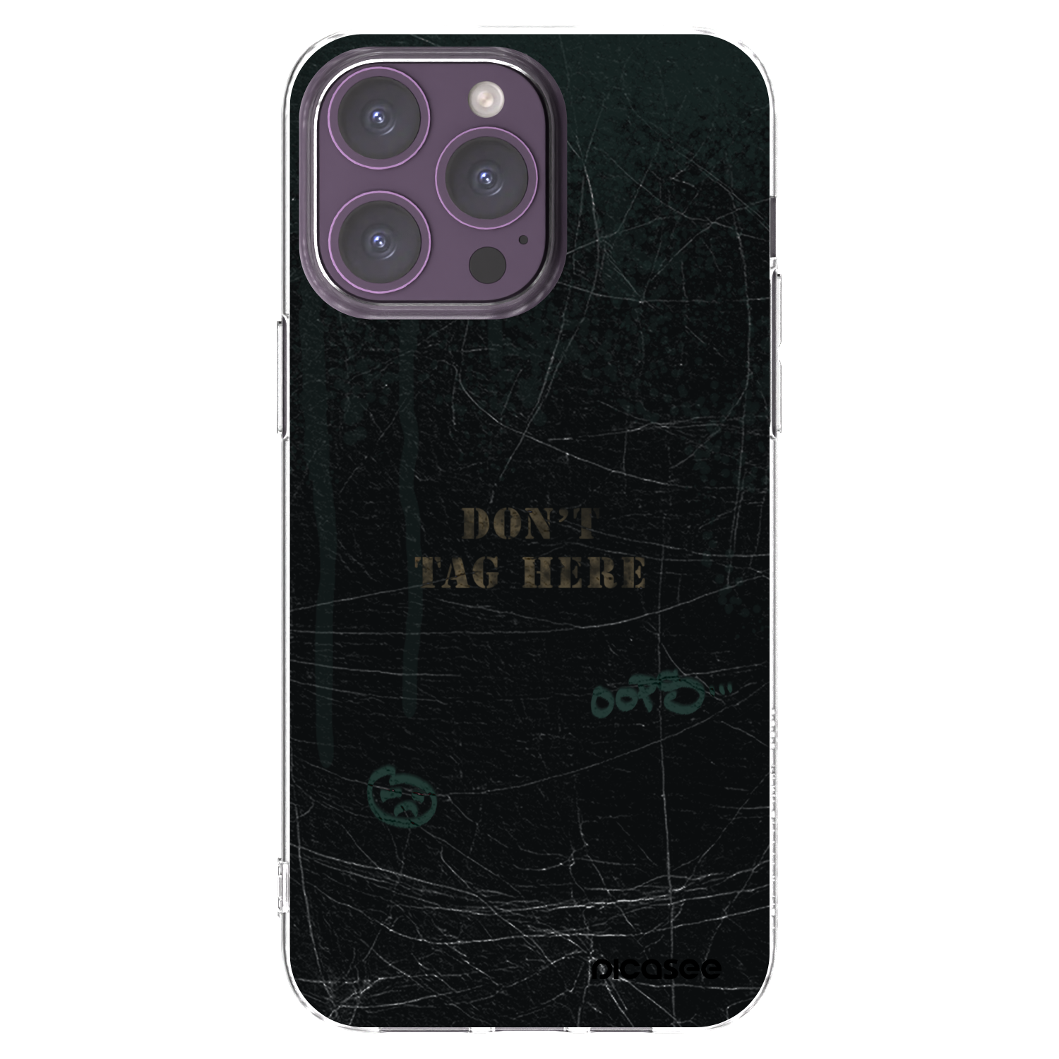 Picasee διαφανής θήκη σιλικόνης Apple iPhone 14 Pro Max - DON´T TAG