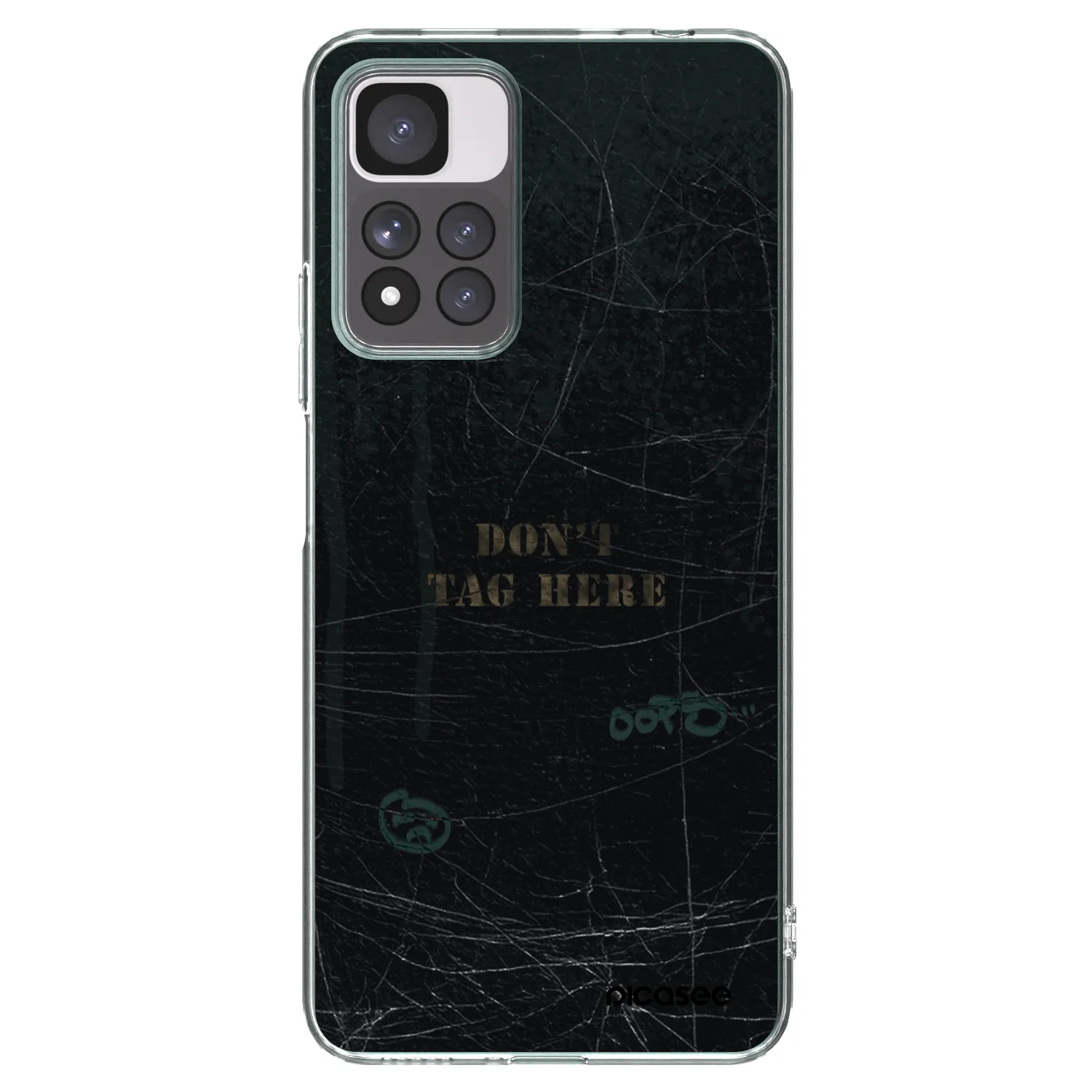 Picasee διαφανής θήκη σιλικόνης Xiaomi Redmi Note 11 Pro+ 5G - DON´T TAG
