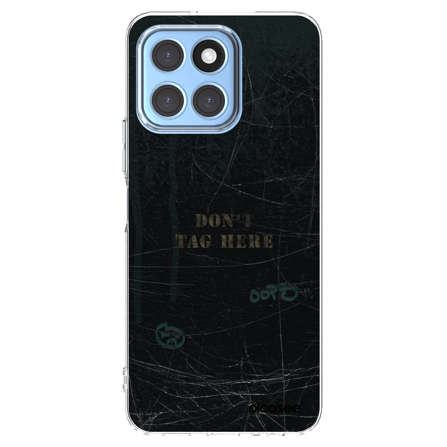 Picasee διαφανής θήκη σιλικόνης Honor X8 5G - DON´T TAG