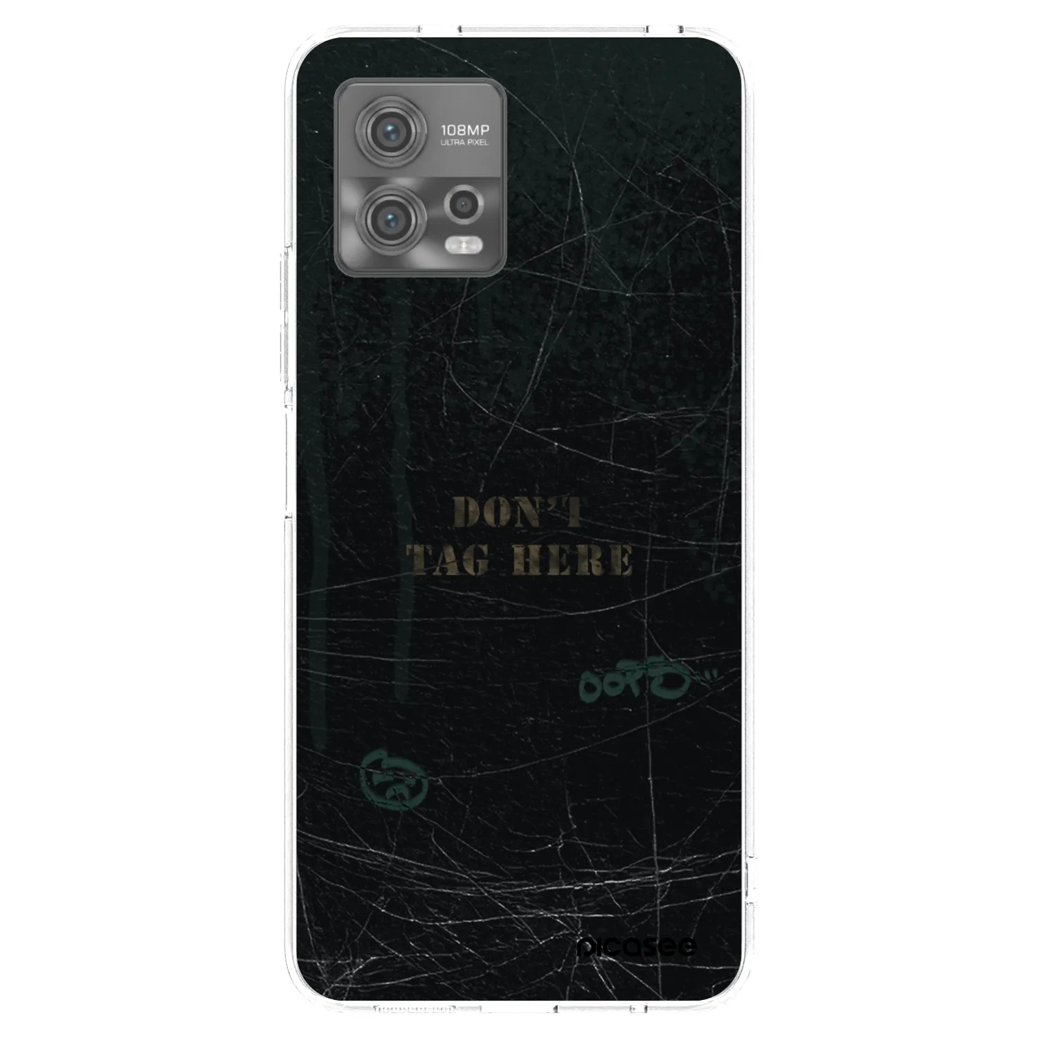 Picasee διαφανής θήκη σιλικόνης Motorola Moto G72 - DON´T TAG