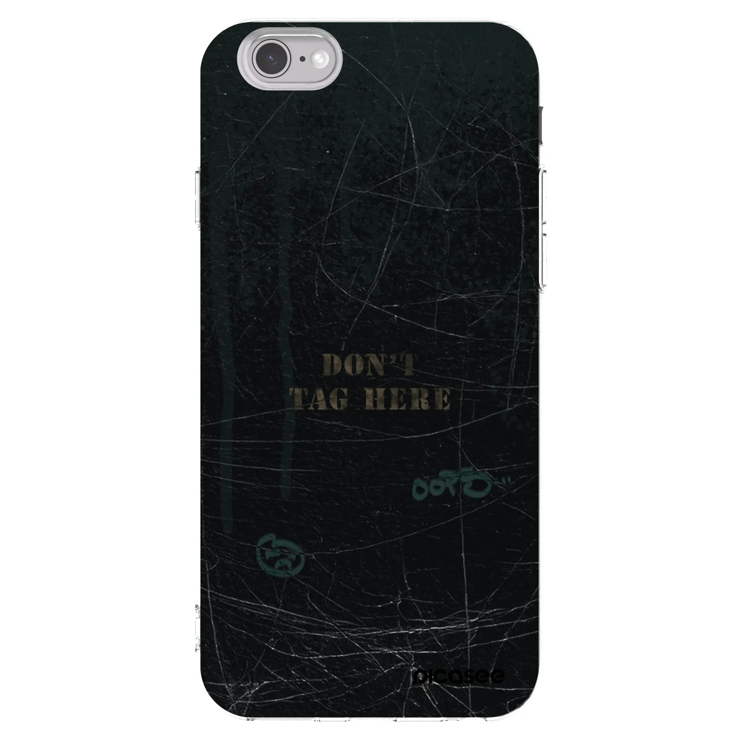 Picasee διαφανής θήκη σιλικόνης Apple iPhone 6/6S - DON´T TAG