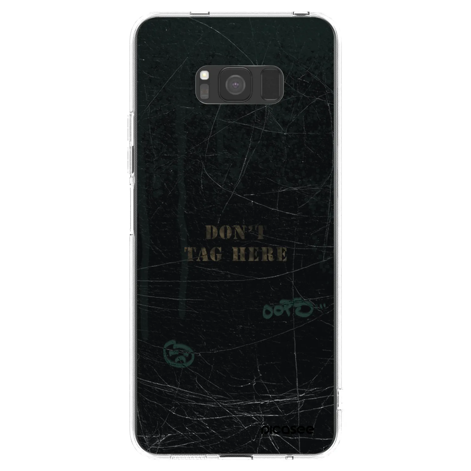 Picasee διαφανής θήκη σιλικόνης Samsung Galaxy S8 G950F - DON´T TAG