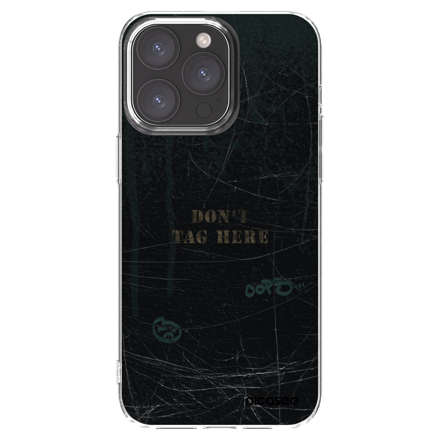 Picasee διαφανής θήκη σιλικόνης Apple iPhone 15 Pro Max - DON´T TAG
