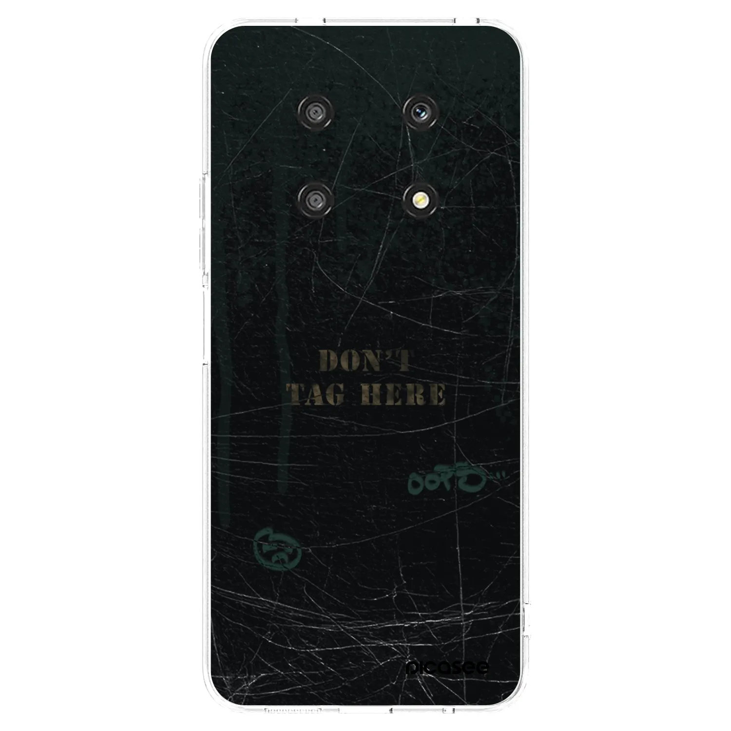 Picasee διαφανής θήκη σιλικόνης Honor Magic4 Lite 5G - DON´T TAG