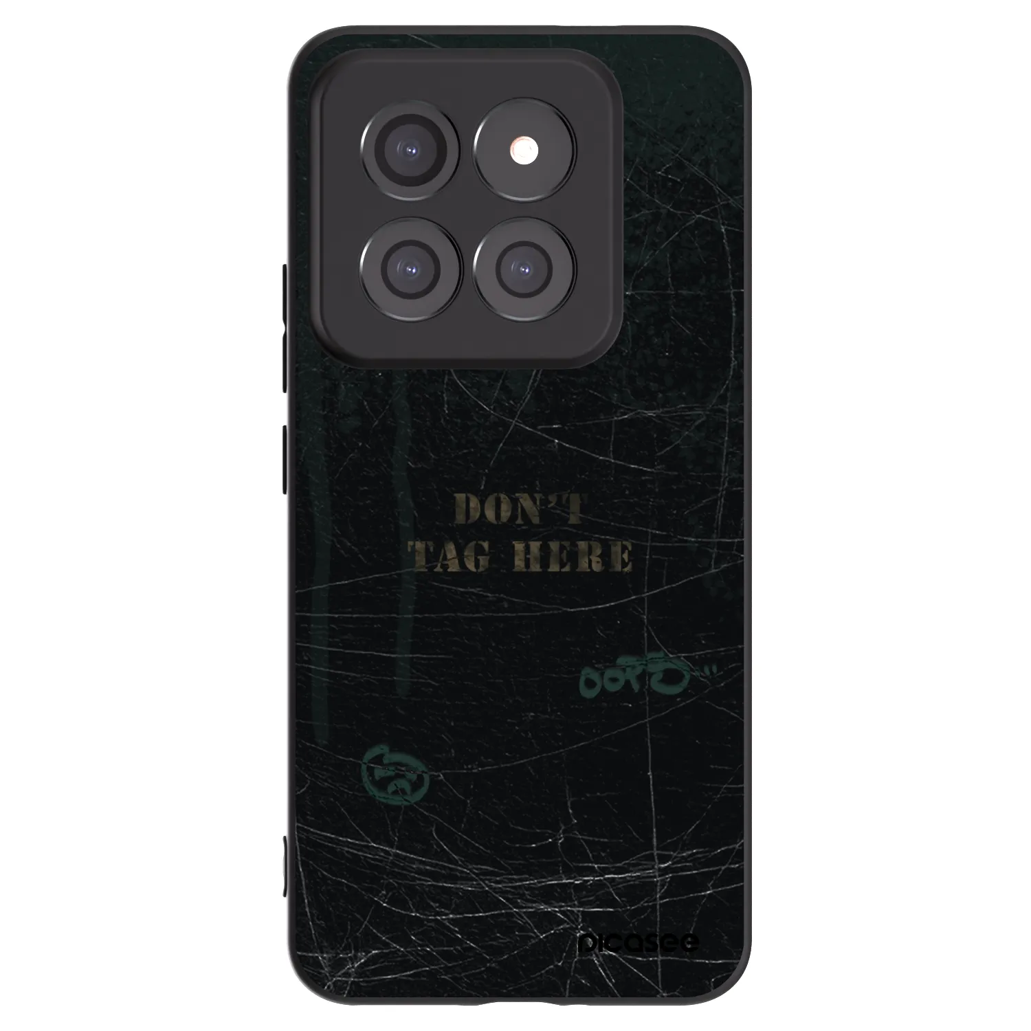 Picasee Μαύρη θήκη σιλικόνης για Xiaomi 14 Pro - DON´T TAG