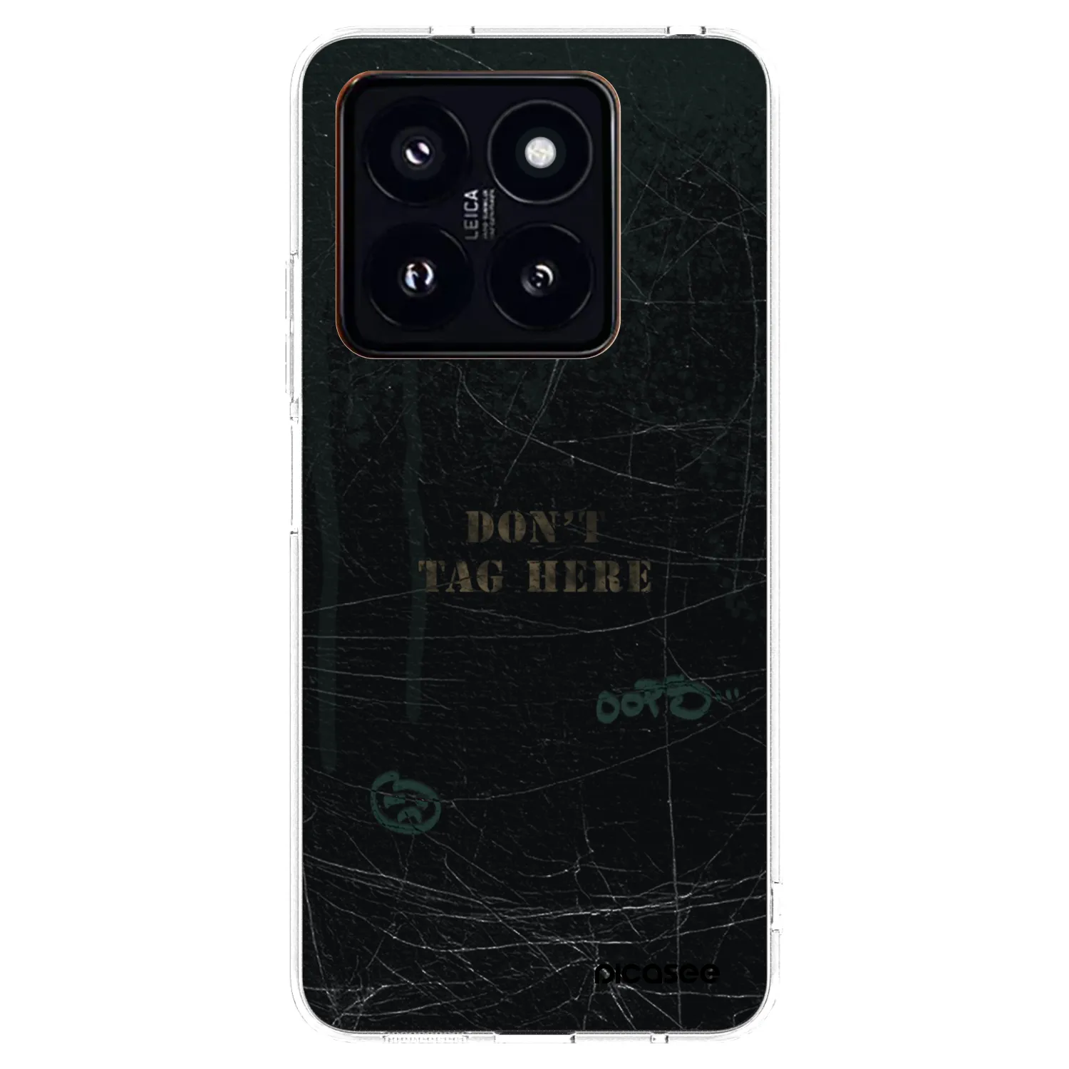 Picasee διαφανής θήκη σιλικόνης Xiaomi 14 Pro - DON´T TAG