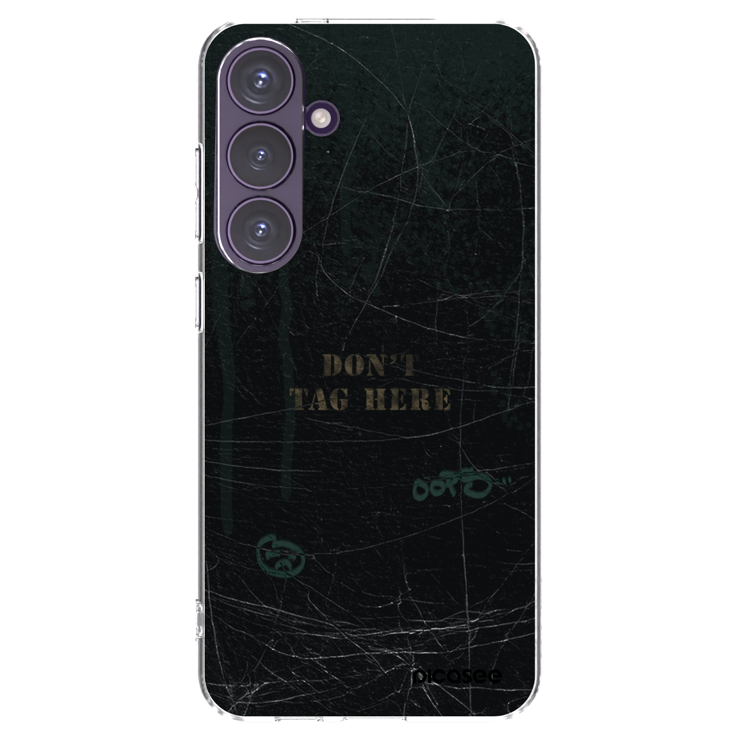 Picasee διαφανής θήκη σιλικόνης Samsung Galaxy S24+ S926B 5G - DON´T TAG
