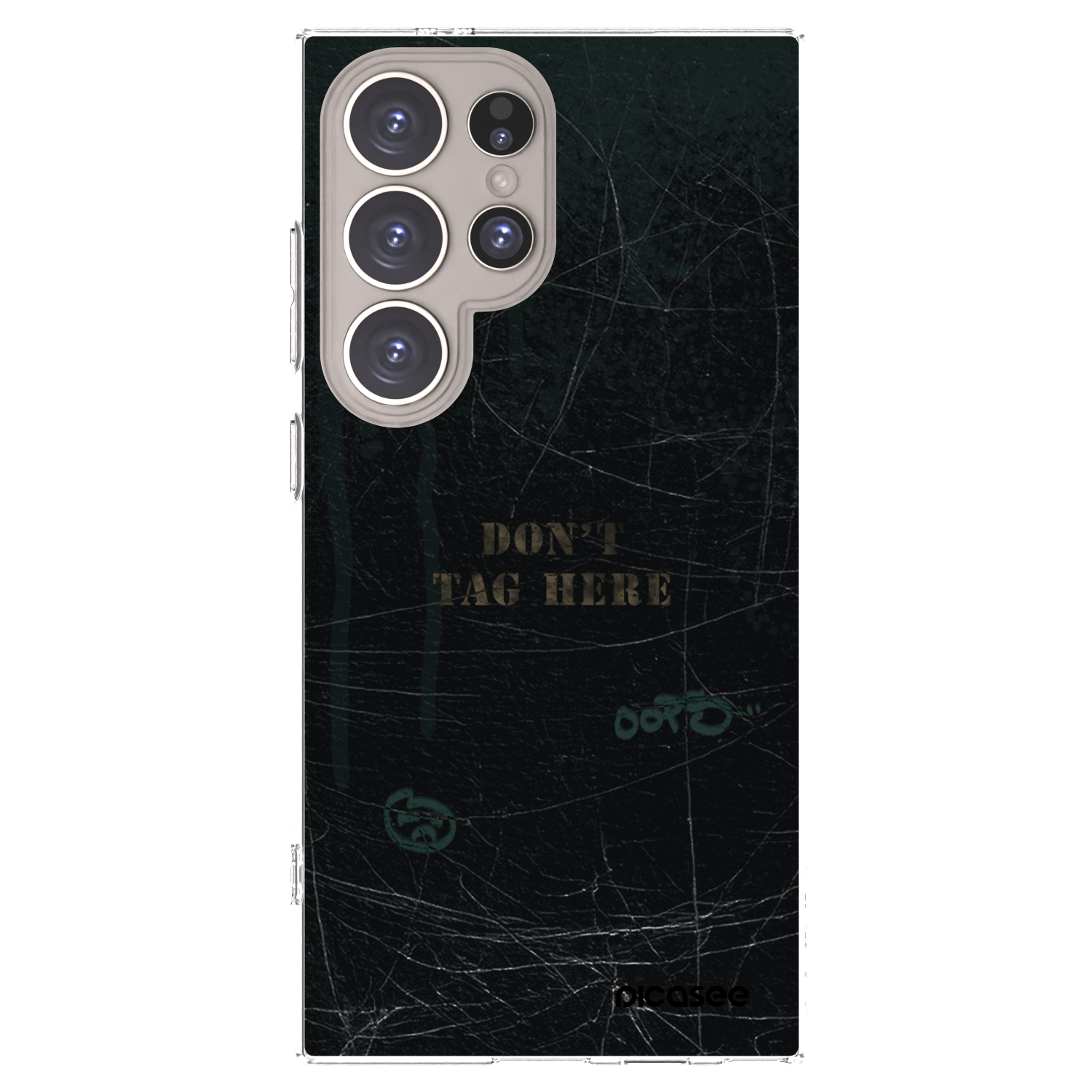 Picasee διαφανής θήκη σιλικόνης Samsung Galaxy S24 Ultra S928B 5G - DON´T TAG