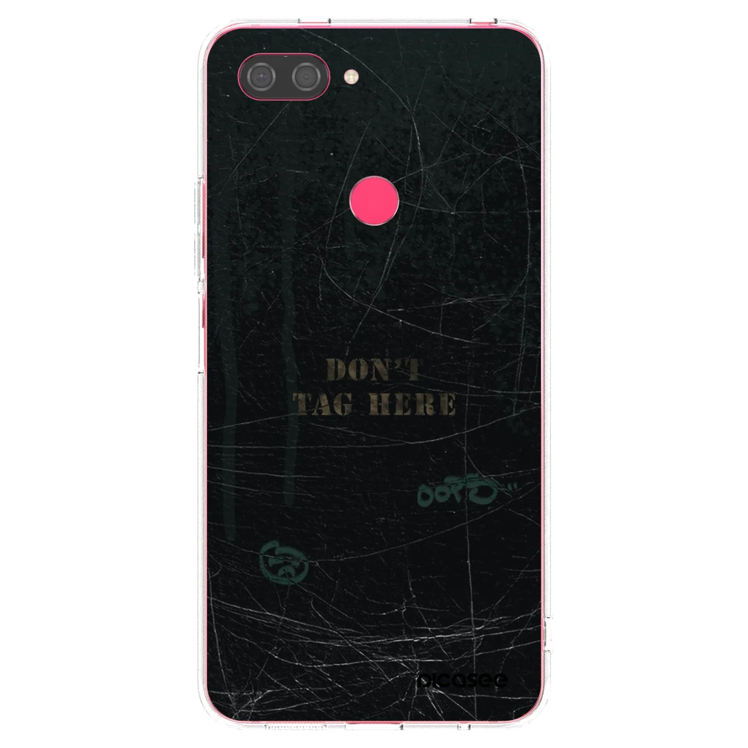 Picasee διαφανής θήκη σιλικόνης Xiaomi Mi 8 Lite - DON´T TAG