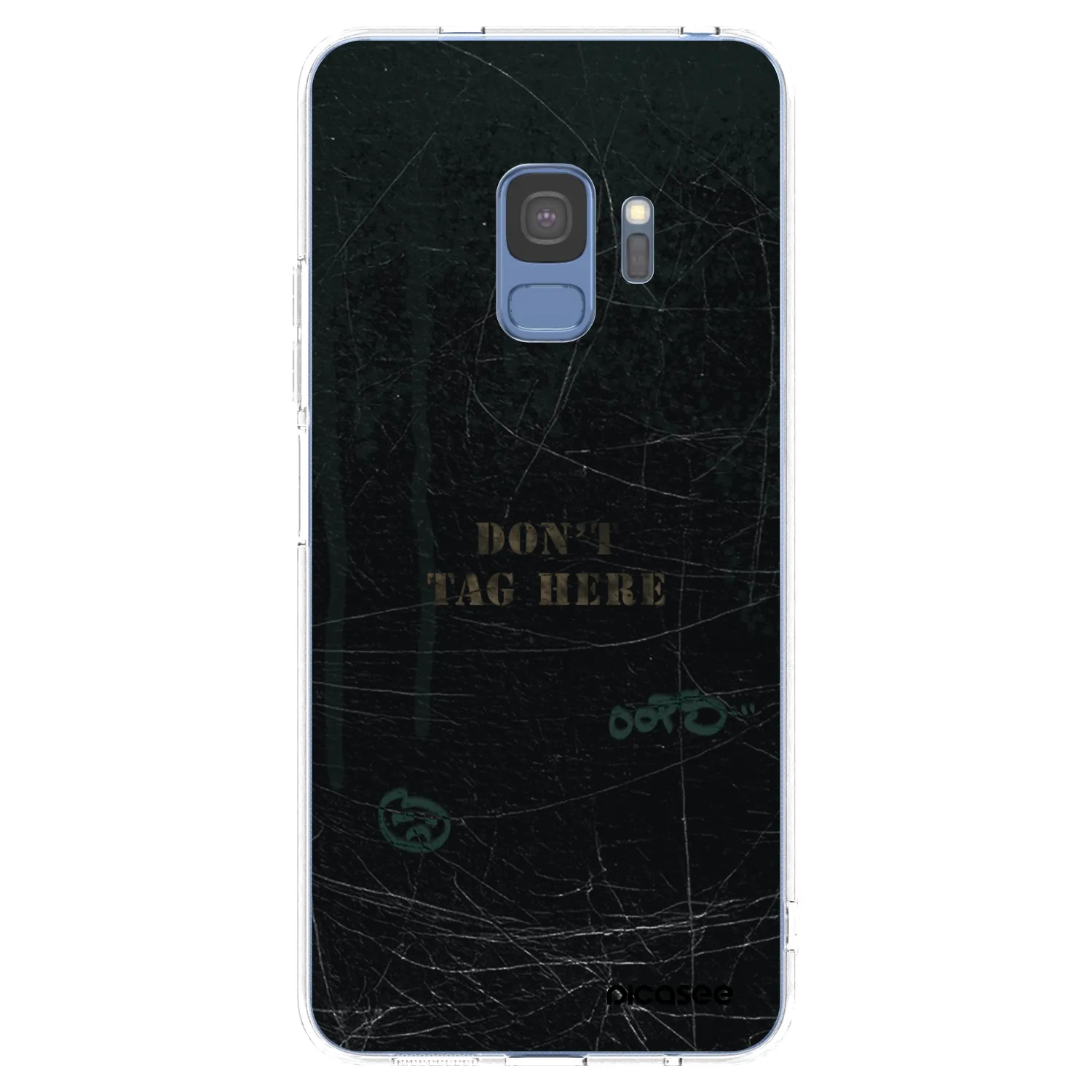 Picasee διαφανής θήκη σιλικόνης Samsung Galaxy S9 G960F - DON´T TAG