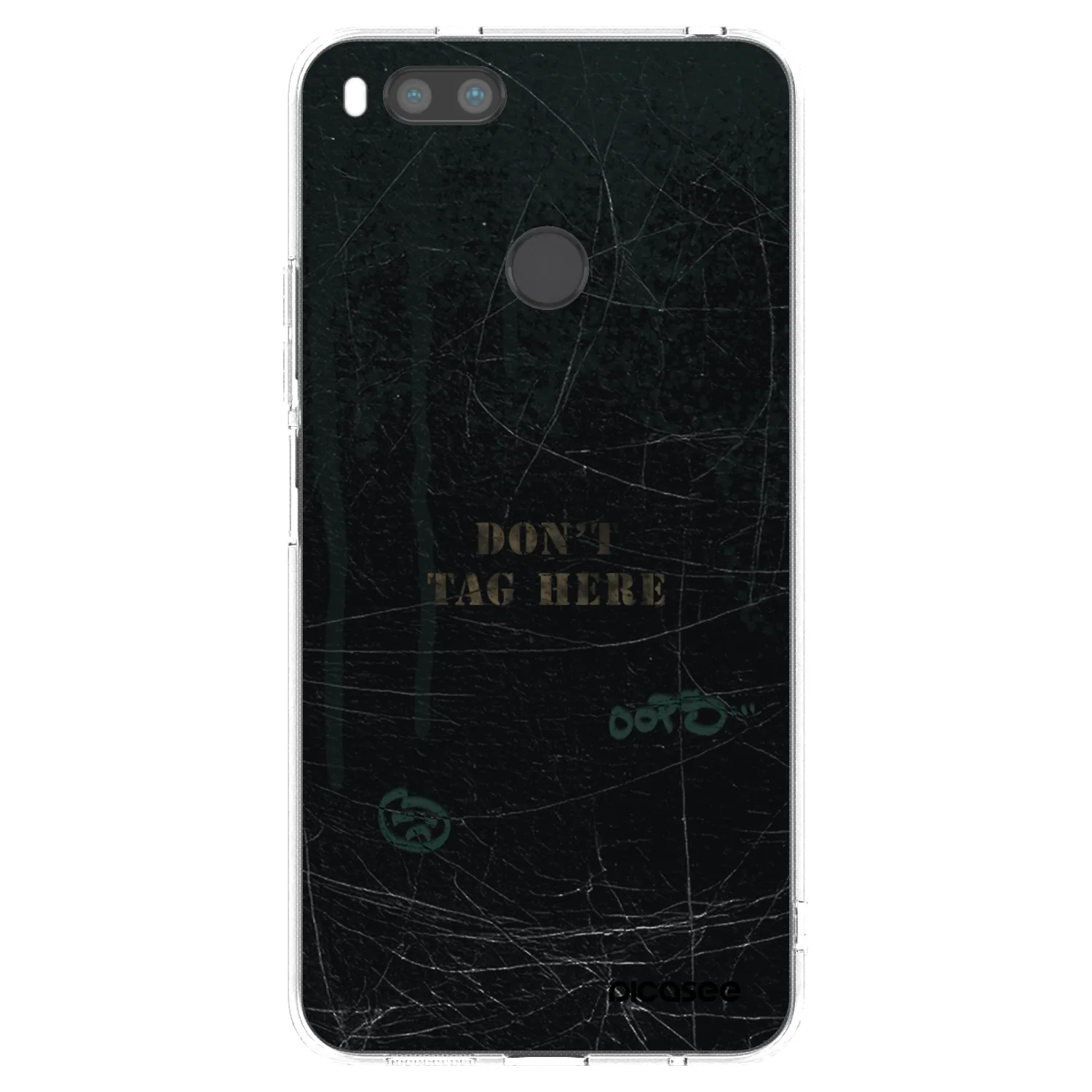 Picasee διαφανής θήκη σιλικόνης Xiaomi Mi A1 Global - DON´T TAG