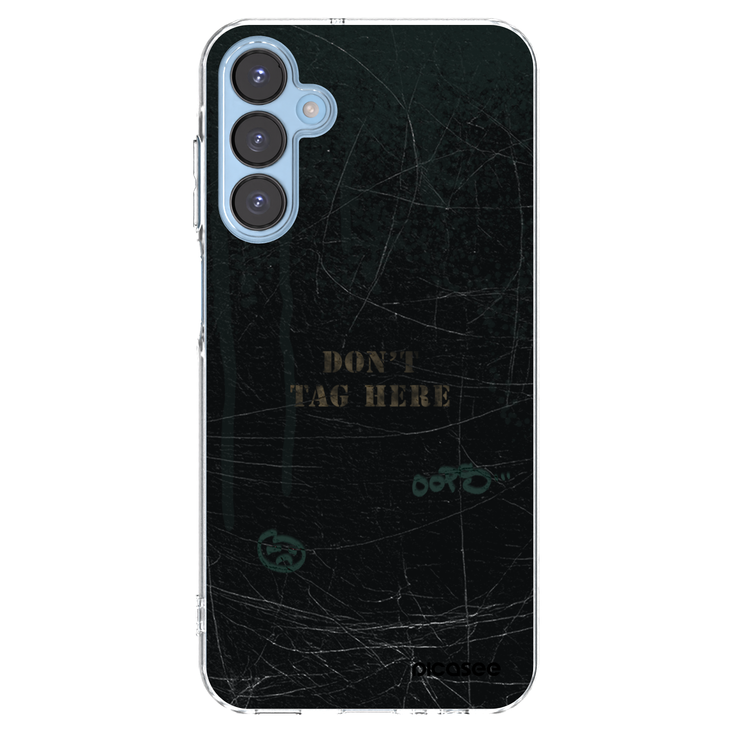 Picasee διαφανής θήκη σιλικόνης Samsung Galaxy A15 A156B 5G - DON´T TAG