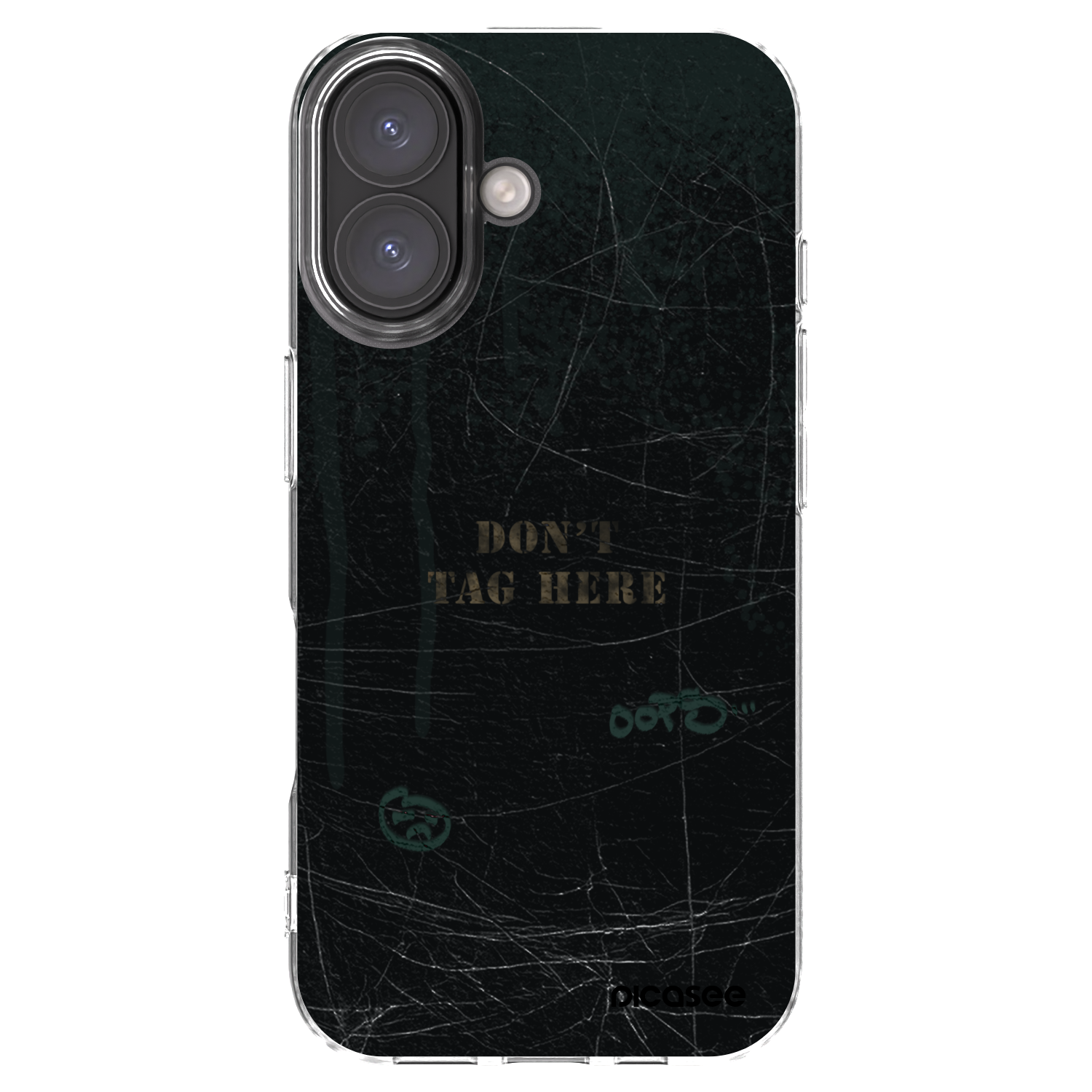 Picasee διαφανής θήκη σιλικόνης Apple iPhone 16 - DON´T TAG