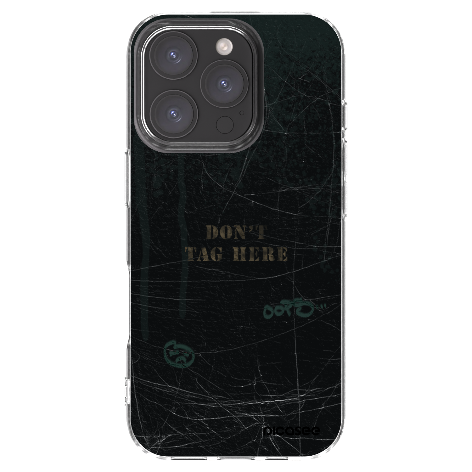 Picasee διαφανής θήκη σιλικόνης Apple iPhone 16 Pro - DON´T TAG