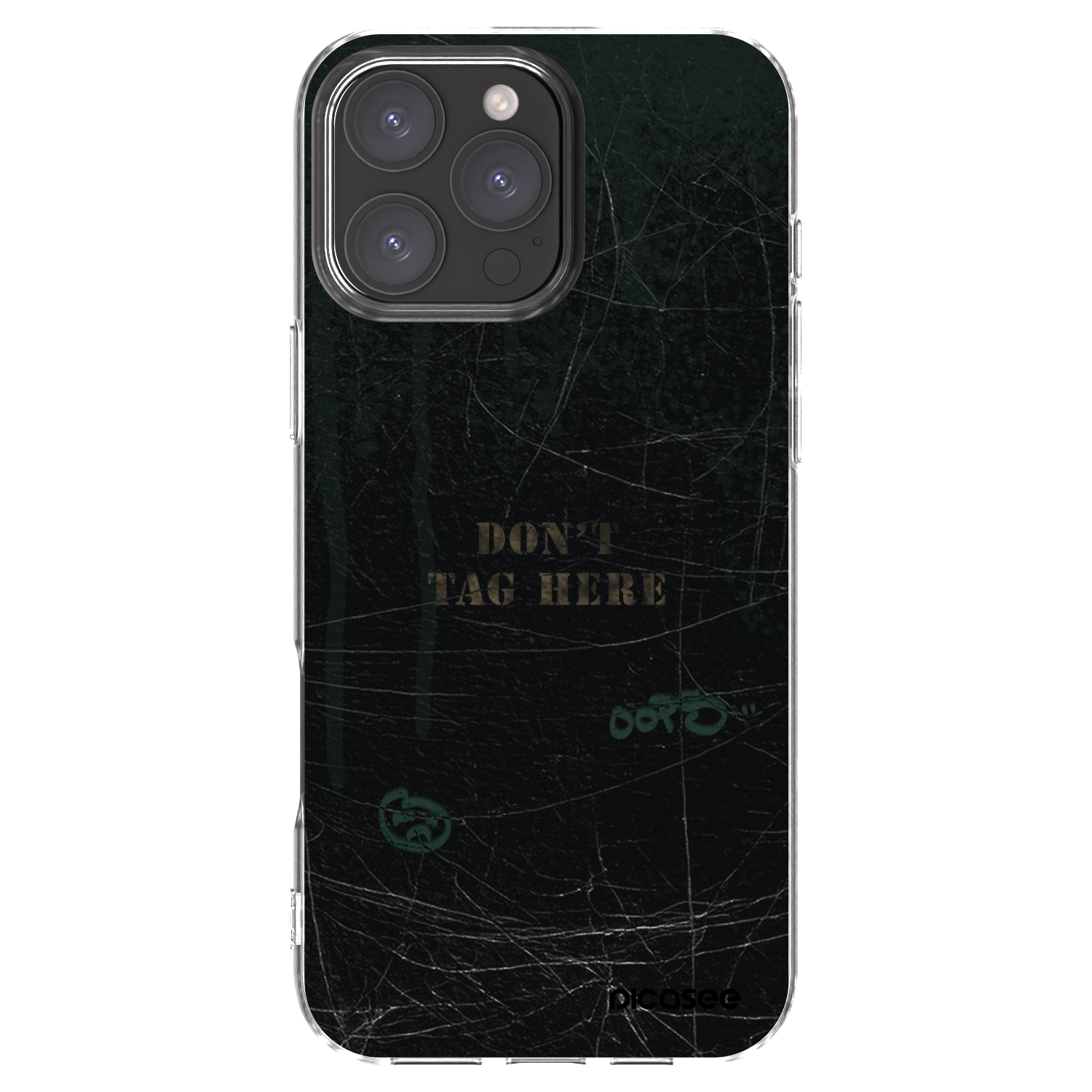 Picasee διαφανής θήκη σιλικόνης Apple iPhone 16 Pro Max - DON´T TAG