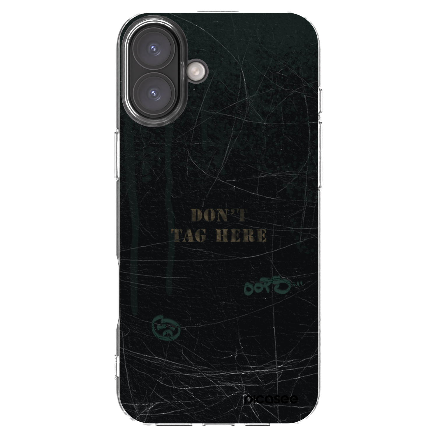 Picasee διαφανής θήκη σιλικόνης Apple iPhone 16 Plus - DON´T TAG