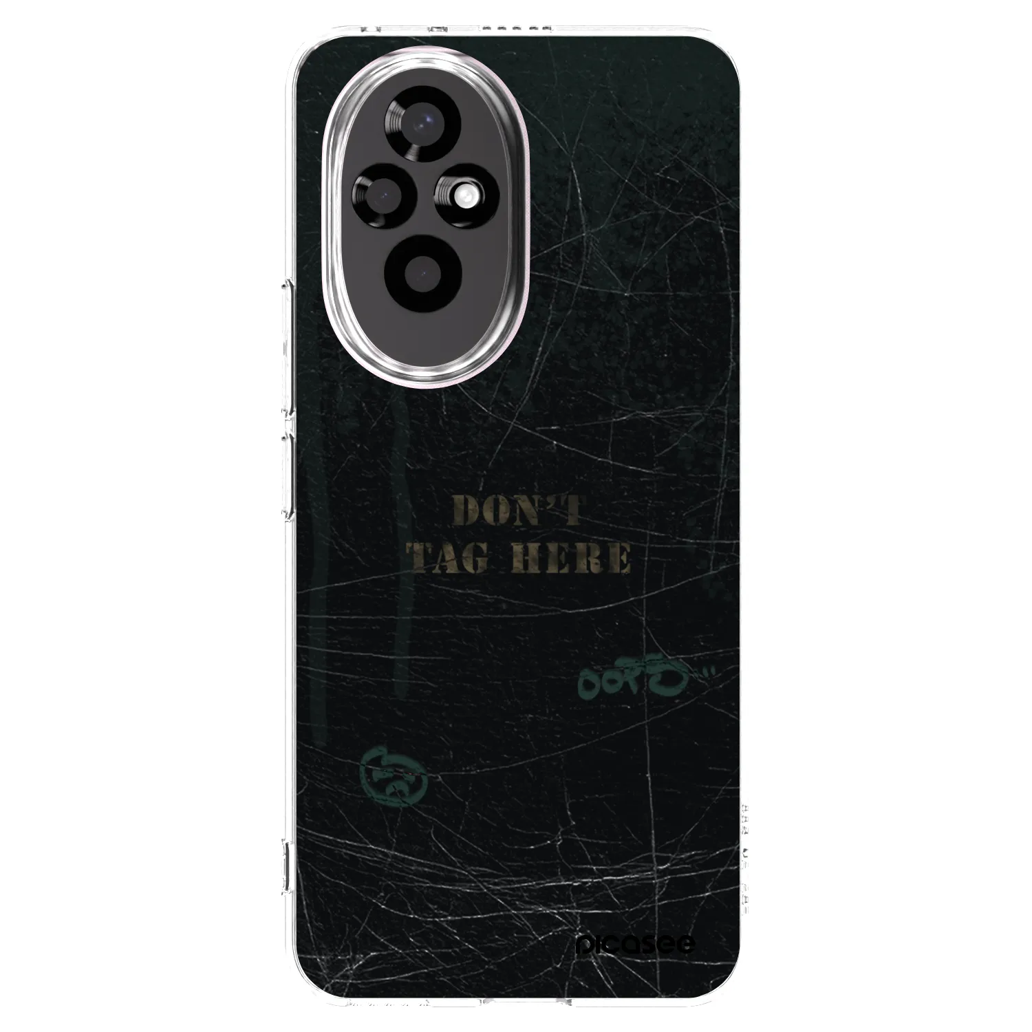 Picasee διαφανής θήκη σιλικόνης Honor 200 Pro 5G - DON´T TAG