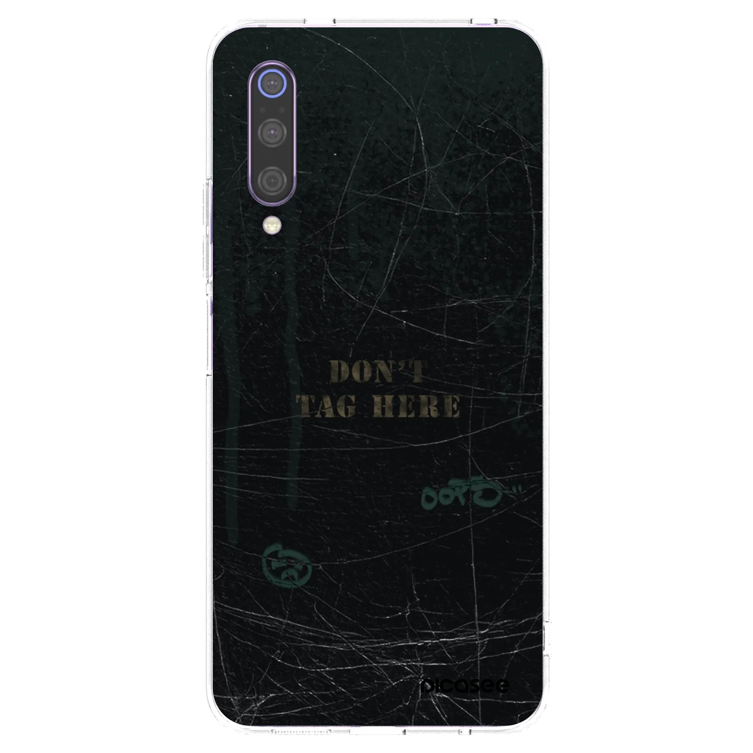 Picasee διαφανής θήκη σιλικόνης Xiaomi Mi 9 - DON´T TAG