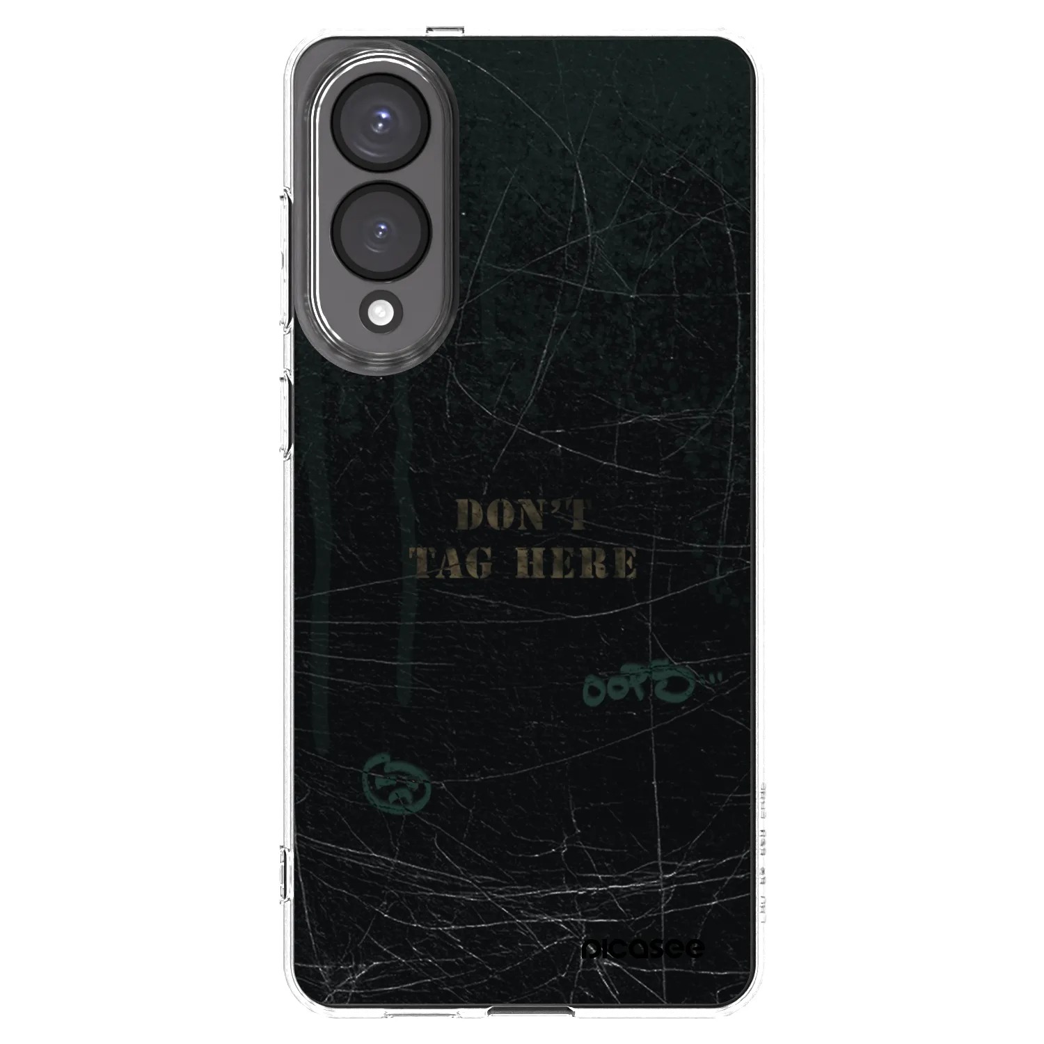 Picasee διαφανής θήκη σιλικόνης Samsung Galaxy S25 Edge 5G - DON´T TAG