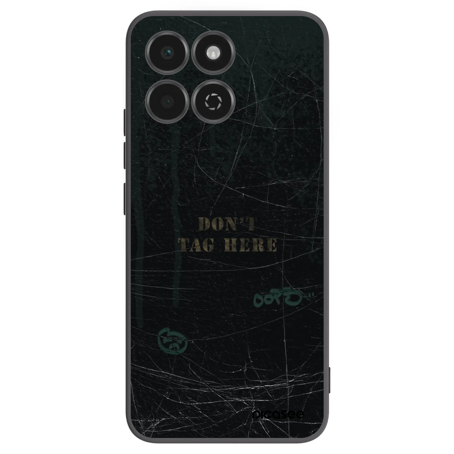 Picasee Μαύρη θήκη σιλικόνης για Honor 200 Smart 5G - DON´T TAG