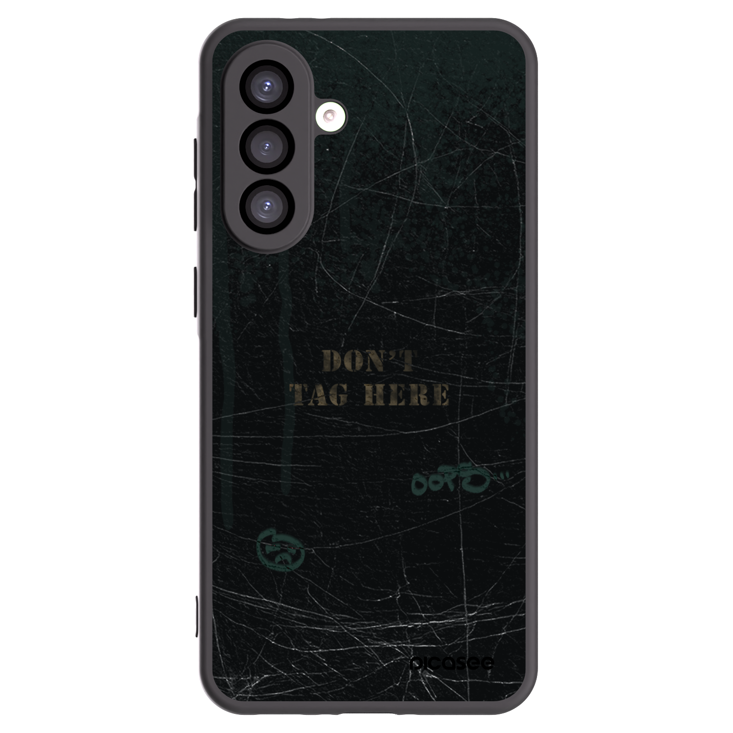 Picasee Μαύρη θήκη σιλικόνης για Samsung Galaxy A26 5G A266B - DON´T TAG