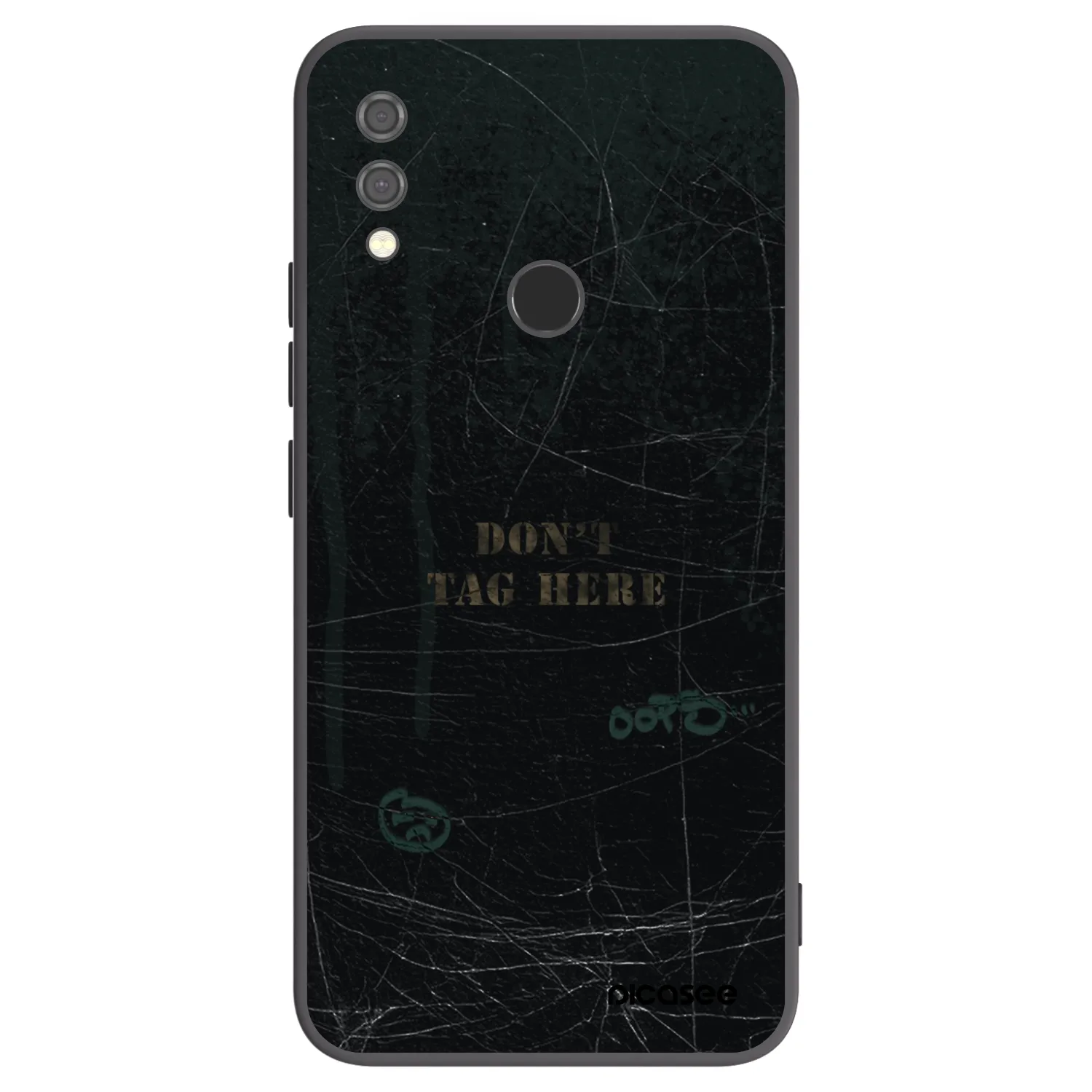 Picasee Μαύρη θήκη σιλικόνης για Xiaomi Redmi Note 7 - DON´T TAG