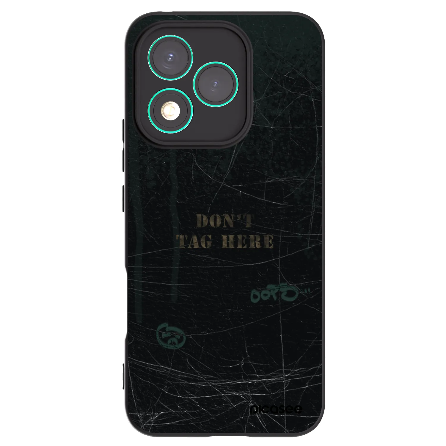 Picasee Μαύρη θήκη σιλικόνης για Honor 400 Lite 5G - DON´T TAG