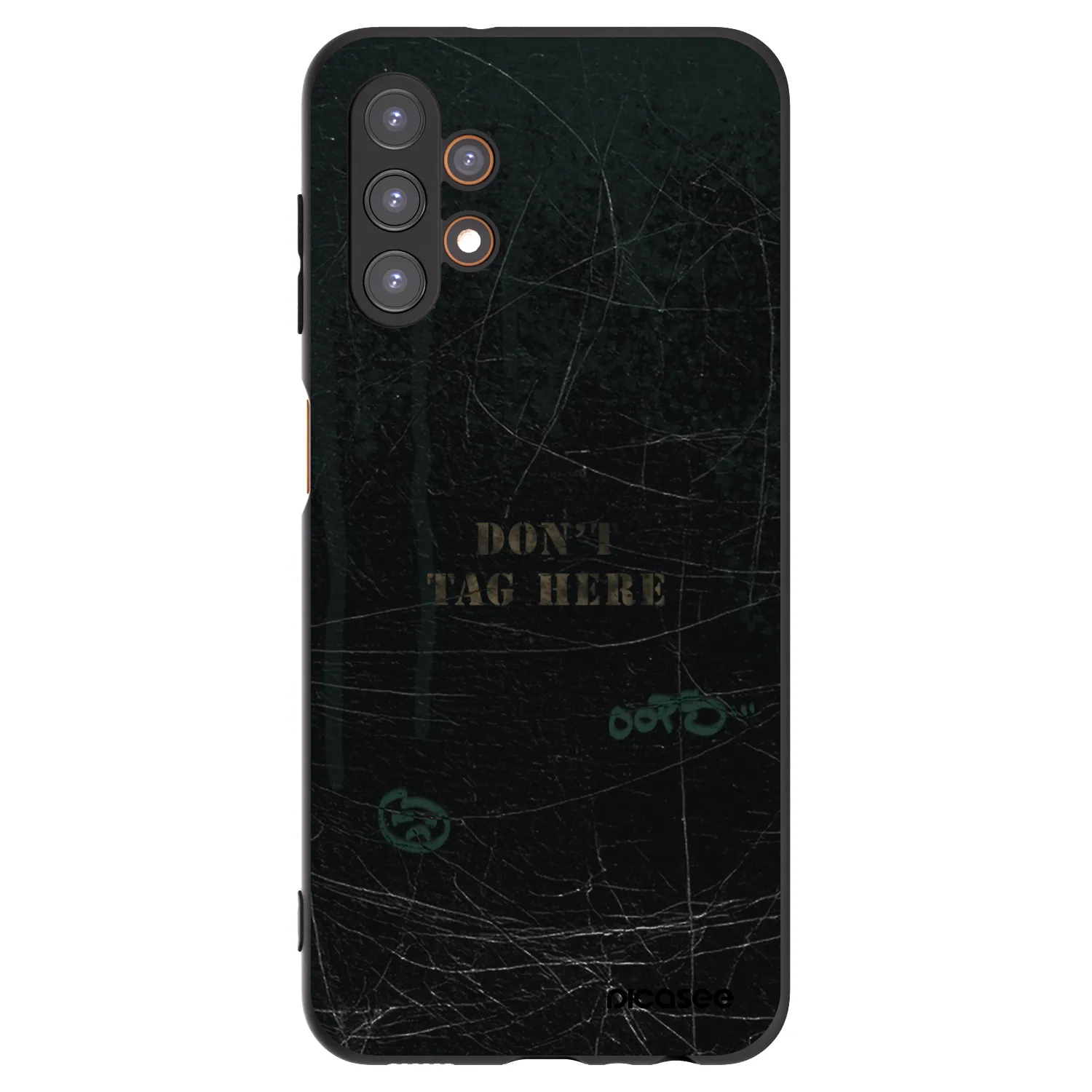 Picasee Μαύρη θήκη σιλικόνης για Samsung Galaxy A13 5G - DON´T TAG