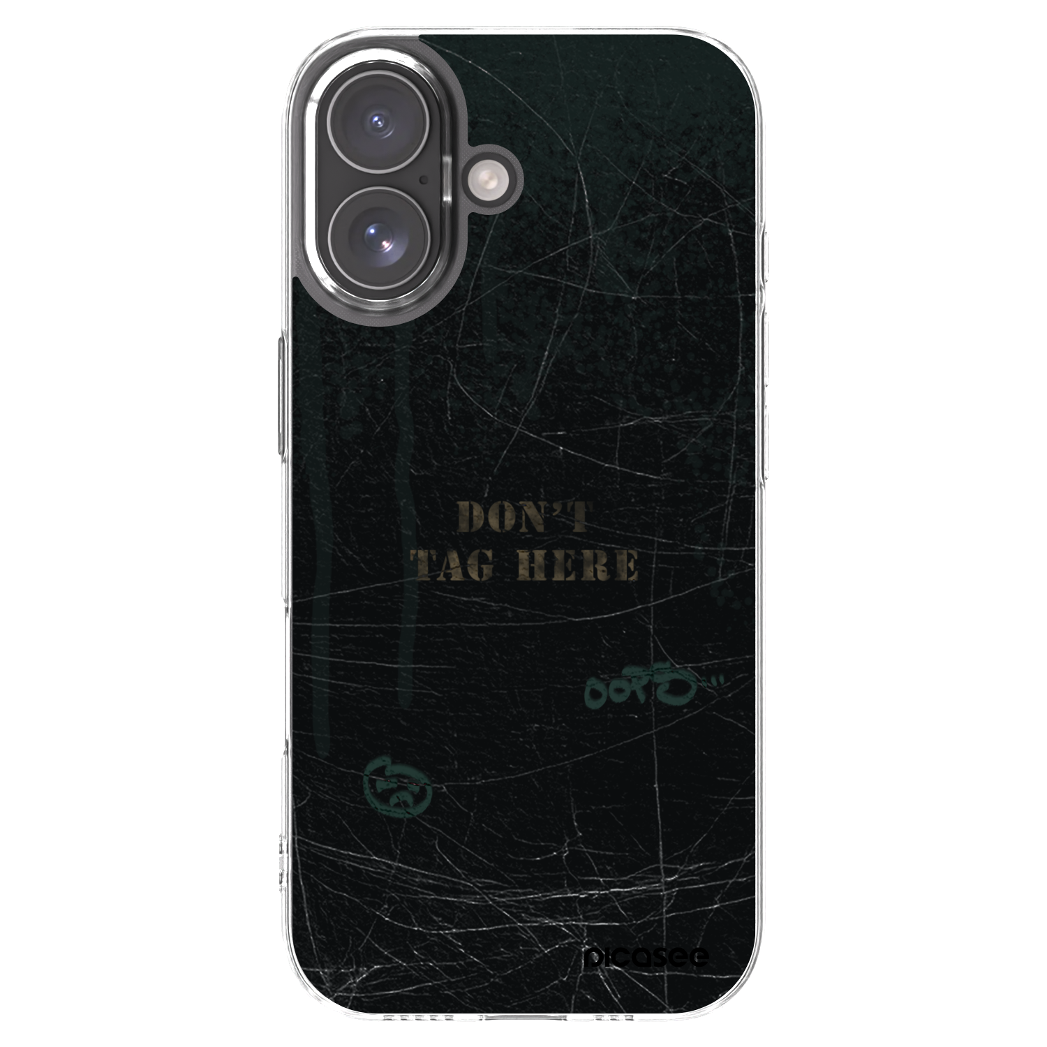 Picasee διαφανής θήκη σιλικόνης Apple iPhone 17 - DON´T TAG
